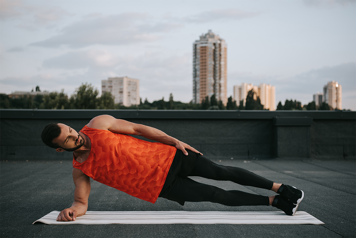 Chiropractor Lower Back Pain Exercise Side Plank